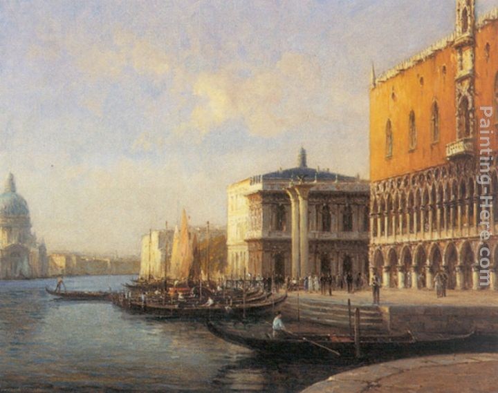 Antoine Bouvard Venice Promenade de Vantle Palaisdes Doges
